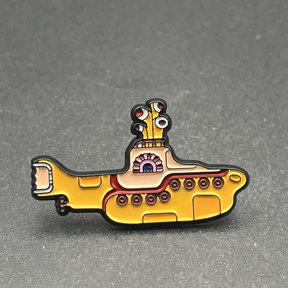 The Beatles Yellow Submarine Rock Band Group Music Lapel‎ Hat Pin